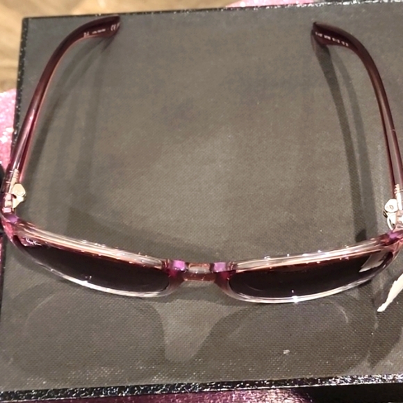 Ray-Ban Emma 59 MM Cat Eye Sunglasses- Light Brown/Gradient Violet - Picture 7 of 12